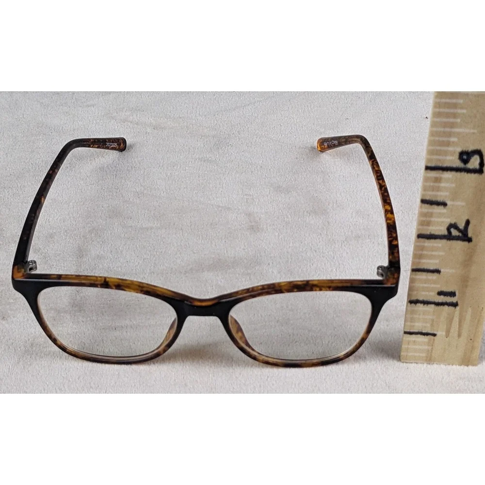 Zenni‎ Optical Matte Tortoise Frames Classic Square